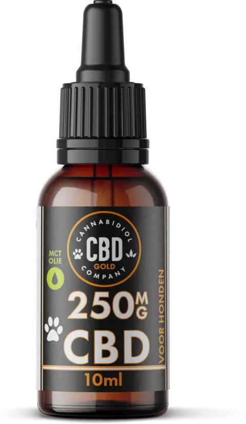 Eigen Cannabidiol Company MCT hondenflesje, 250 mg CBD, 10 ml
